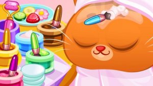 Котенок bubbu в спа салоне. Веселая игра. Мультики для детей