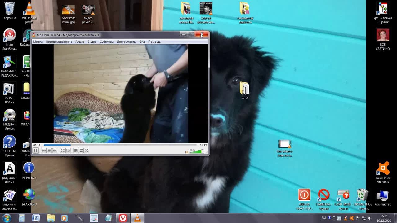 записать закадровый текст
