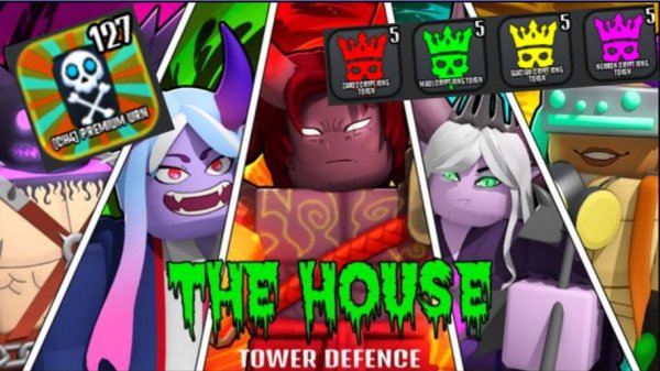 ОТКРЫТИЕ 127 ПРЕМИУМ УРН И 5 ЧЕМБЕРОВ КОРОЛЕЙ -House TD (Tower Defense)