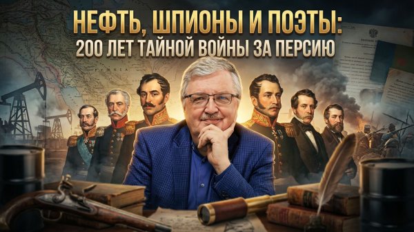 НЕФТЬ, ШПИОНЫ И ПОЭТЫ: 200 лет тайной войны за Персию | Сергей Дмитриев