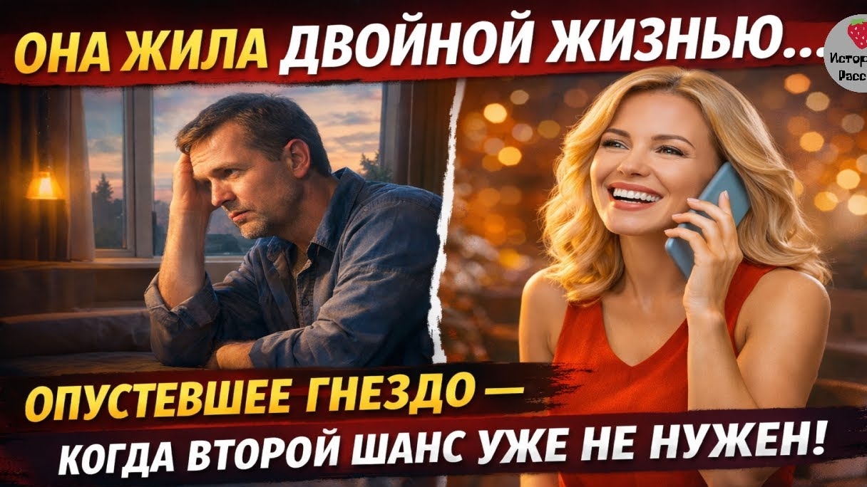 Она жила двойной жизнью. Опустевшее гнездо — когда второй шанс уже не нужен . Она жила двойной жизнью. Опустевшее гнездо — когда второй шанс уже не нужен .