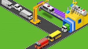 Раскраски игрушечных машинок для улицы - Развивающие видеоролики - Игрушечные машинки для детей
