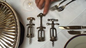 Как пользоваться антикварным штопором типа Helicopter (Пропеллер)