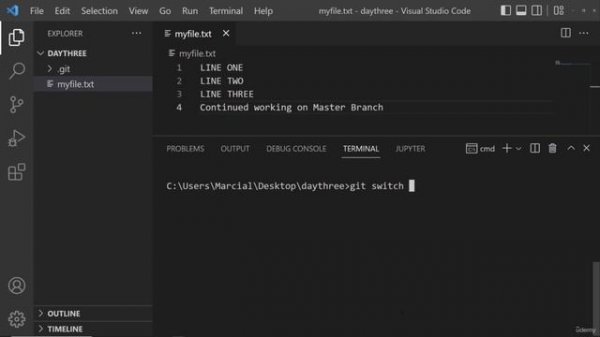 24. Git Branch Commands