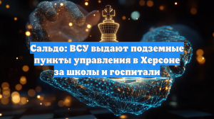 Сальдо: в Херсоне строят пункты управления БПЛА под видом подземных школ