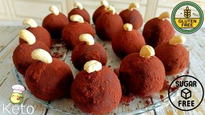 Пирожное "Картошка" кето рецепт без глютена и без сахара. Очень вкусные!