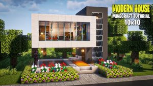 Как построить современный дом в Minecraft