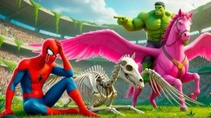 🪽🕷️ ЧЕЛОВЕК-ПАУК Побеждает в Легендарном Чемпионате по гонкам на Пегасах | Эпической Гонке на Зеле