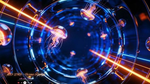 ΛLEX ΞTHER - Хромовые Медузы (Chrome Jellyfish) #melodic #techno