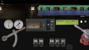 Симулятор ленинградского метро 2д. Вагон метро типа Д на Кировско Выборгской линии