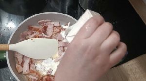 Чем накормить голодных мужчин| Рецепт пасты карбонара|Домашняя карбонара