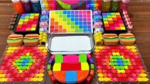 Смешивание слаймов | АСМР видео | Слайм АСМР | Рецепт слайма | Игра слайм