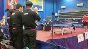 Отрывок. Хасанов - Миронов. 1000+ ФНТР рейтинг. КЧР Лига А. Настольный теннис.