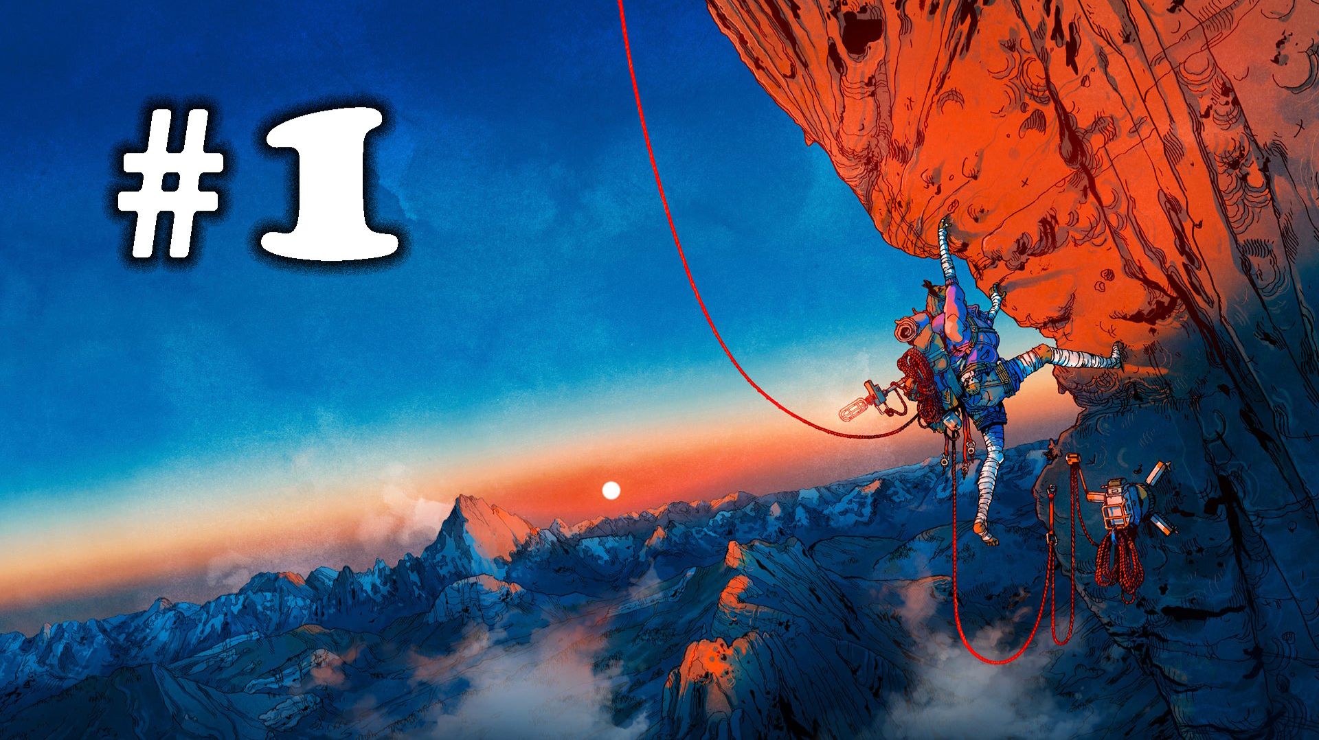 Cairn ➤ прохождение №1 | Скалолазка | Готовимся к Горе | Прошли тренеровку | Красиво упал | Скала |