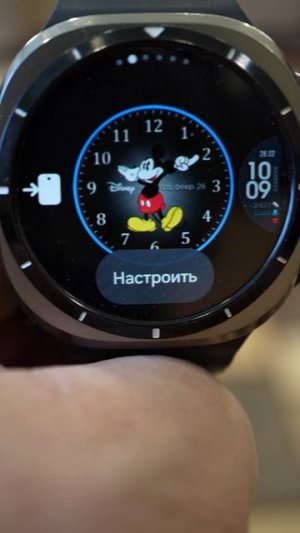 Циферблат от Apple Watch на часах Galaxy и других WearOS Mickey Mouse
