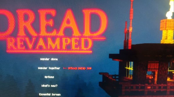 продолжаем играть в майнкравт хоррор сборку DREAD - A Horror Survival Pack