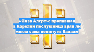 «Лиза Алерт»: пропавшая в Карелии послушница вряд ли могла сама покинуть Валаам
