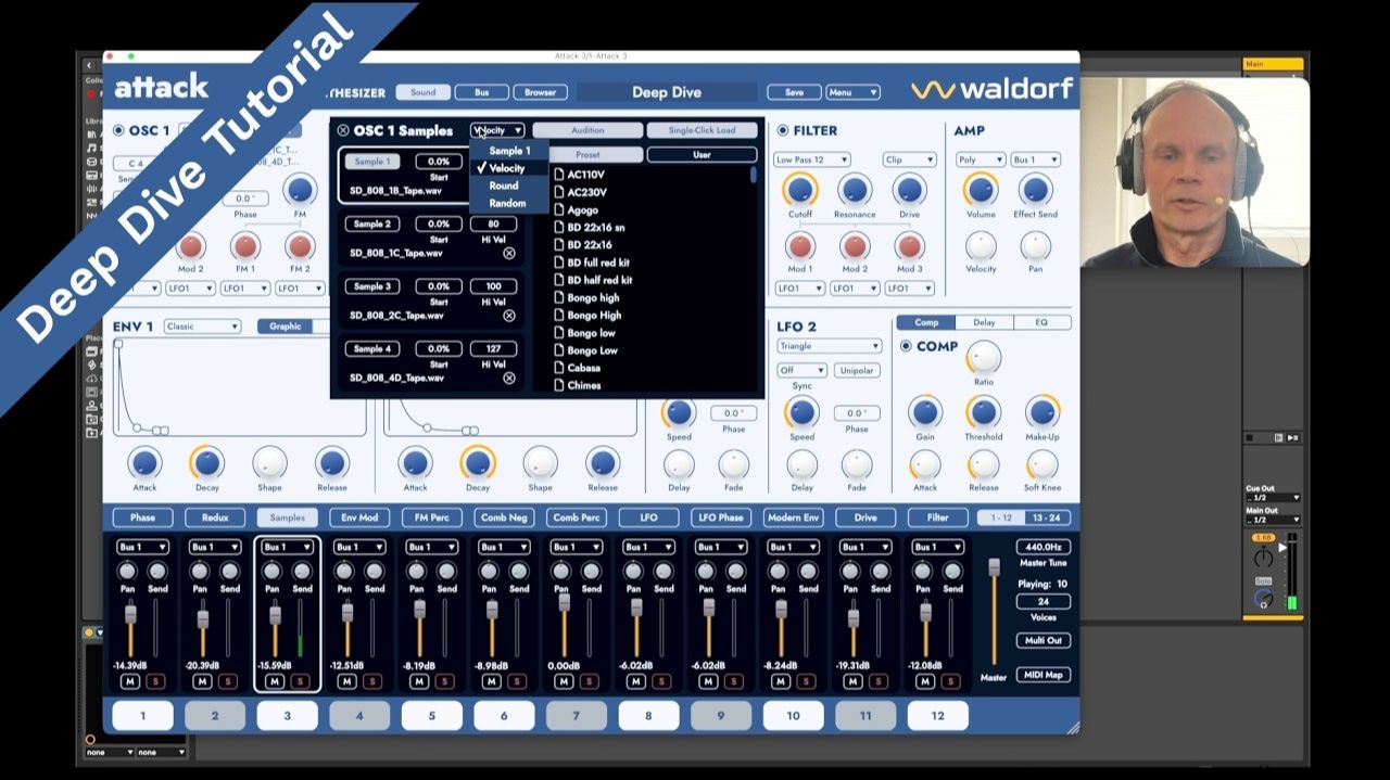 Waldorf Attack 3: Deep Dive with Rolf Wöhrmann смотреть онлайн