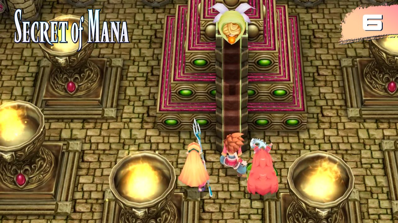 Secret of Mana - #6 Лунный Дворец [no comments]