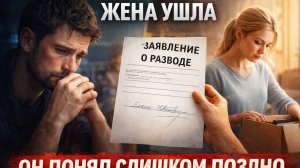 Жена молча ушла… Он понял слишком поздно | Драма о предательстве без измены