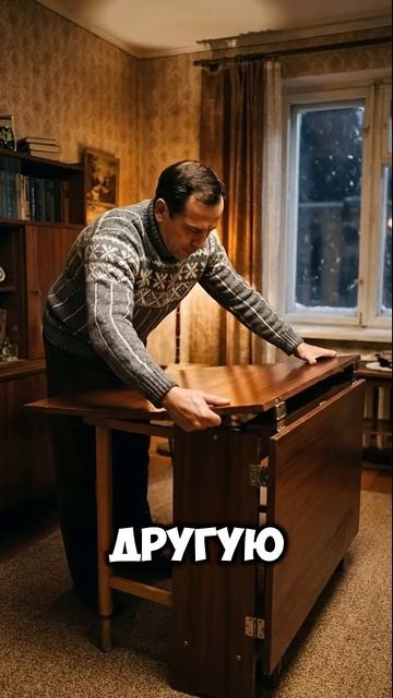 В Советском Союзе стол-книжка был не просто мебелью, а частью повседневной жизни. Реальная история. смотреть онлайн