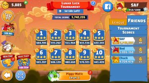 Angry Birds Friends. Lunar Luck (14.02.2026). Все уровни 3 звезды. Прохождение от SAFa.
