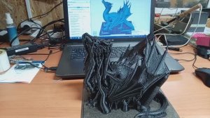 Дракон на 3d-принтере или о первичных настройках нового FlyingBear S1