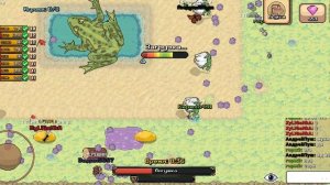 попытка пройти жабу и выполняю квесты