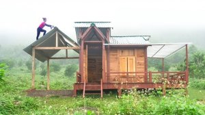 Одинокая девушка строит хижину на плато, удаляясь от шума и суеты городской жизни. Серия 8. Хуан ли