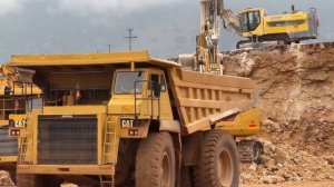 Строительство.Cat 395, Cat 777, Автогрейдер Cat 14G и Cat D8R -