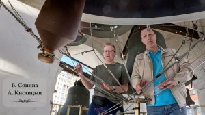 Колокольный звон (3), В.Сонина и А.Кислицын. Светлая седмѝца на Китайском подворье (Москва)