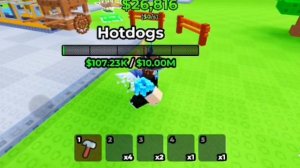 Я играю в roblox режим My Burger Factory часть 2