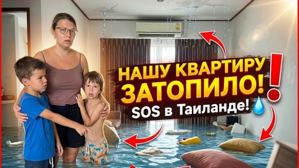 Как у нас был потоп на последнем этаже. Семейный блог из Таиланда.