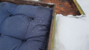 14,02,26г. +2, беглый осмотр ульев. результаты не очень радуют.