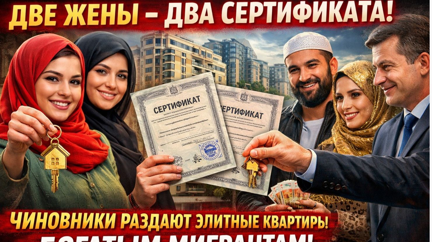 Скандал в РФ! Чиновница Раздает Халяльные Квартиры Таджикским Мигрантам! Все в Доле! смотреть онлайн