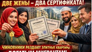 Скандал в РФ! Чиновница Раздает Халяльные Квартиры Таджикским Мигрантам! Все в Доле!