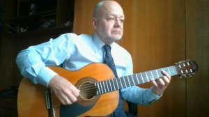 Рюмка водки (Пётр Лещенко) на гитаре