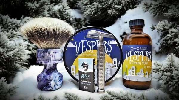 Бритье! Lik Shaveware "Attila" - Rex - Grizzly Bay - B&M "Vespers"