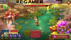 LORDS MOBILE.Gemstone Serpent.Spending 10m stars // LORDS MOBILE.Слив 10кк звезд на змея!