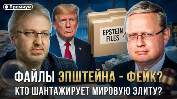 Михаил Делягин | ФАЙЛЫ ЭПШТЕЙНА — ФЕЙК? Кто шантажирует мировую элиту?