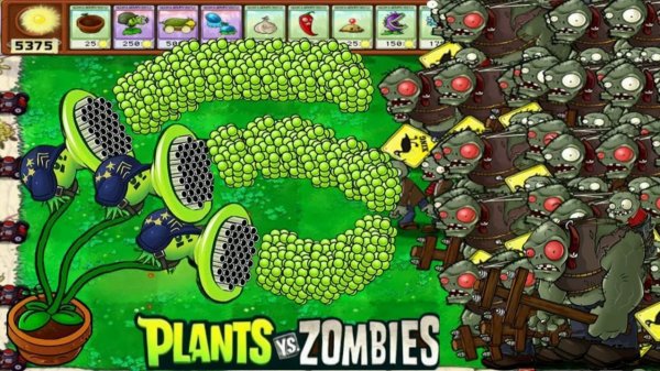 Зомби против растений! Plants vs Zombies ПвЗ PvZ Растения против Зомби