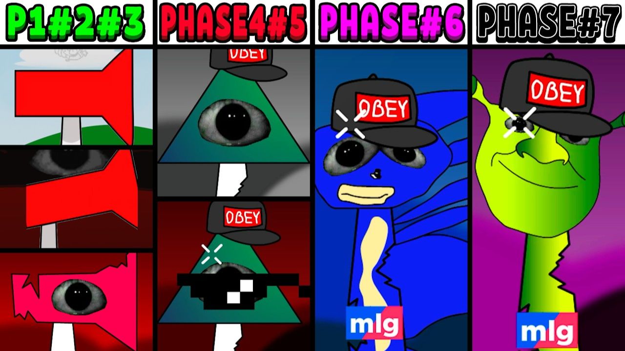 INCREDIBOX SPRUNKI: ВСЕ ФАЗЫ НОВОГО ОС MLG AIRHORN! 📢🎮 ОТ ФАЗЫ 1 ДО ФАЗЫ 7! 🚀🔥 смотреть онлайн