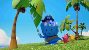 Лапозавры Пиратская карта сокровищ