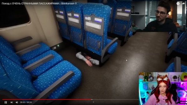 📹 Поезд с ОЧЕНЬ СТРАННЫМИ ПАССАЖИРАМИ | Shinkansen 0 TheBrianMaps БРАЙН МАПС РЕАКЦИЯ | Юмилия