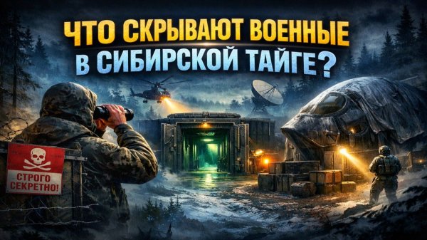 То, что военные спрятали под сибирской тайгой, оказалось ЖИВЫМ! Они думали, что усыпили его.  Ужасы