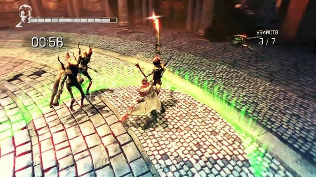 DmC - Devil May Cry Секретная миссия 16. Displaced Skirmish 16. Серебро – Пятнашки