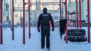 Так ЗАКАЛЯЕТСЯ ХАРАКТЕР! 30 КРУГОВ в мороз -15° (Полная тренировка: 1К+ Повторений с доп +16кг)