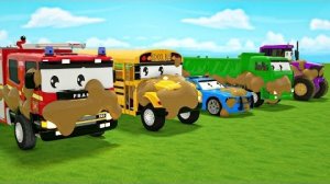 Десять в постели | Вымой школьный автобус | Детские стишки и песенки