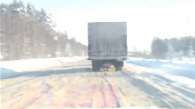 Ледяные шишки на М7 Волга