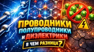 Проводники, полупроводник и диэлектрики - в чем различиче?